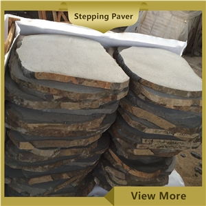 Black Basalt Flagstone,Crazy Paver,Random Stepper