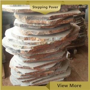 Black Basalt Flagstone,Crazy Paver,Random Stepper