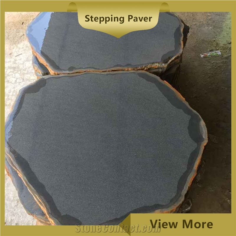 Black Basalt Flagstone,Crazy Paver,Random Stepper