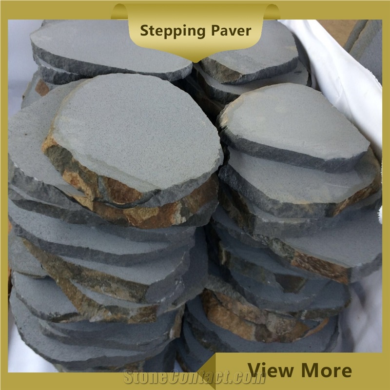 Black Basalt Flagstone,Crazy Paver,Random Stepper