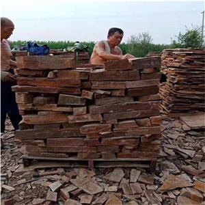 Desert Gold Slate Loose Stone Field Stone Wall