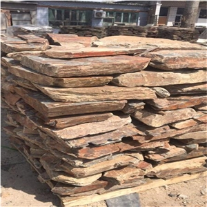 Red Slate Dressed Field Stone, Rock Veneer