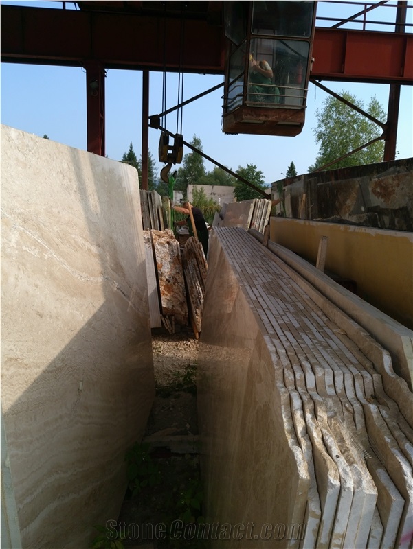 Spissky Travertine-Spisske Travertine Slabs, Tiles