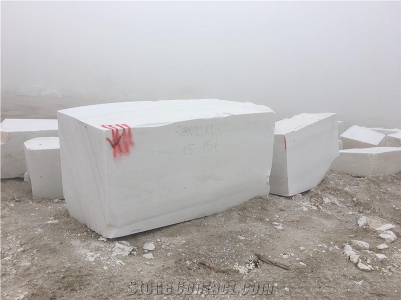 Sivec White Marble Blocks