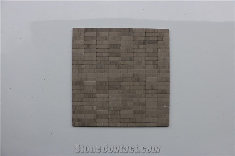 China Athen Grey Marble Mosaics Tiles
