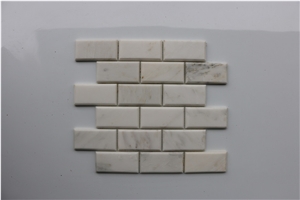 Oriental White Marble Brick Marble Mosaics