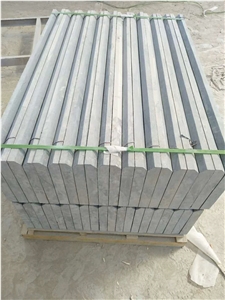 Blue Limestone Flammed Slabs Tiles