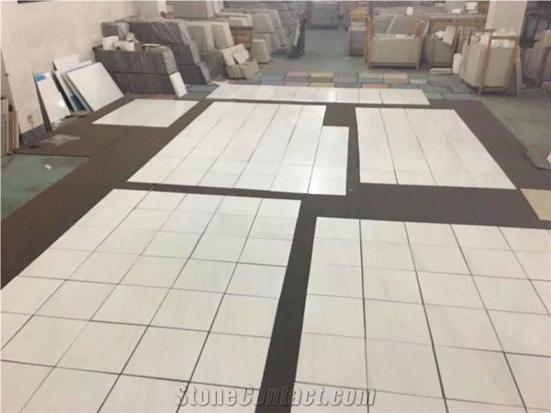 1cm Bianco Dolomite Marble Tiles