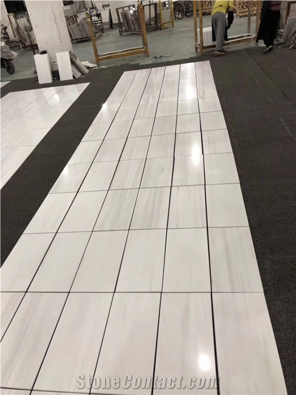 1cm Bianco Dolomite Marble Tiles