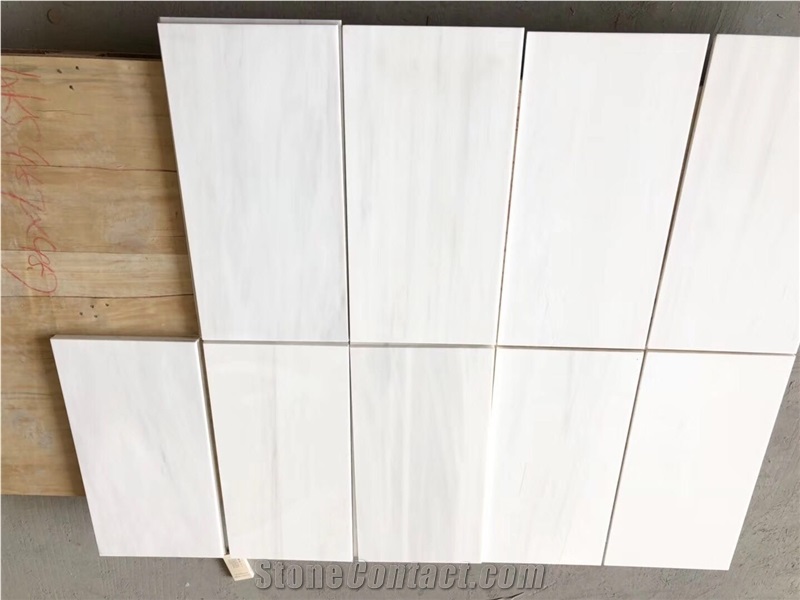 1cm Bianco Dolomite Marble Tiles
