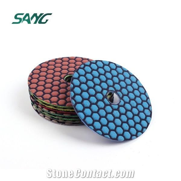 Sang Diamond Dry Polishing Pad for Stone