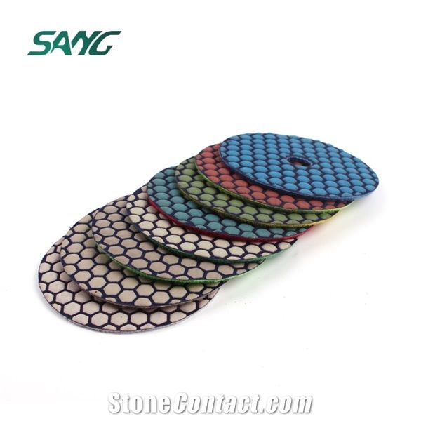 Sang Diamond Dry Polishing Pad for Stone