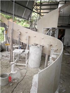 Villa Solid Marble Stair Steps