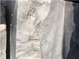 Bianco Carrara Cd Marble Block, Italy White Marble