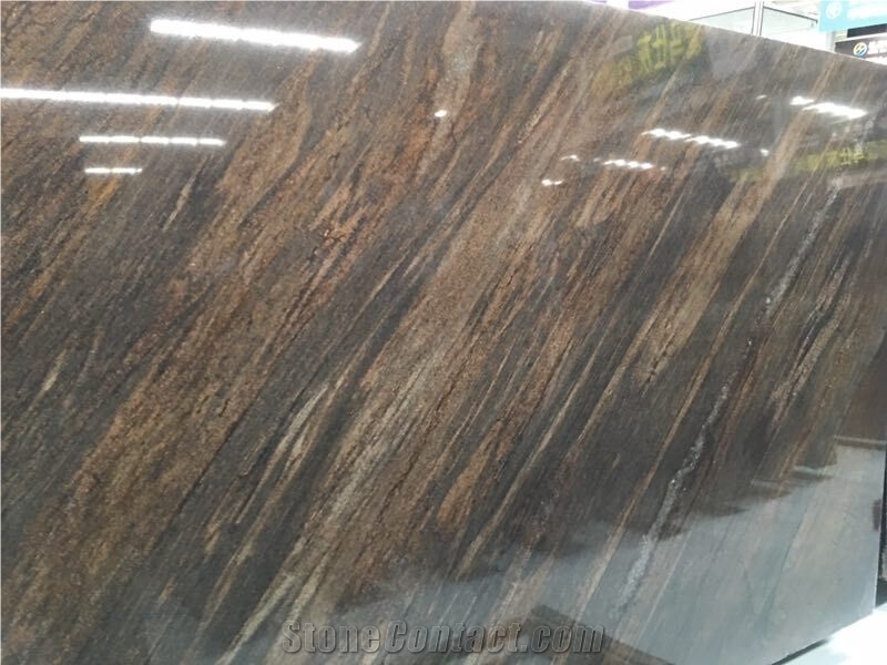 Elegant Brown Granite/Brown Granite Slabs and Tile