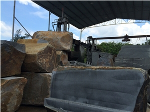 Black Basalt Kerbstone Cubing Curbstone