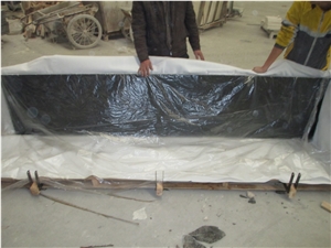 Black Galaxy Granite Countertop Kitchen Worktop