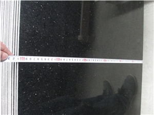 Black Galaxy Granite Countertop Kitchen Worktop