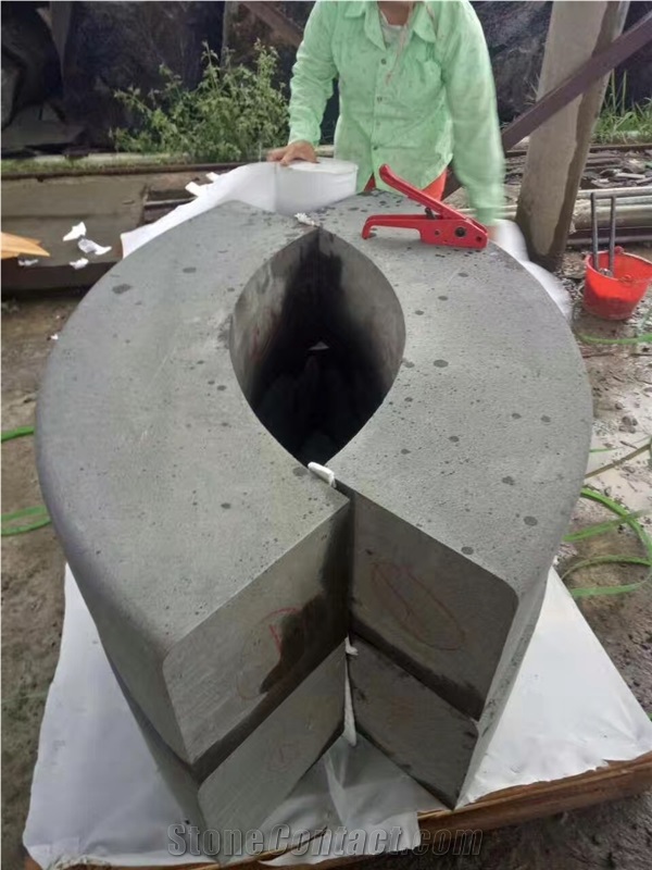 Blue Stone Black Basalt Kerbstone Cubing Curbstone