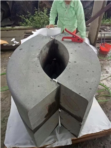 Blue Stone Black Basalt Kerbstone Cubing Curbstone