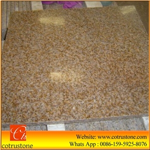 G682 Granite Tiles,Shandong Yellow Granite Slabs,Slabs & Tiles,Sunset Gold Granite,Yellow Rusty Granite