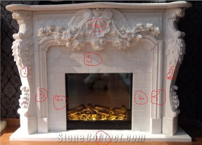 Indoor Fireplace Modern Remodeling Surround Design