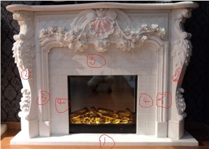 Indoor Fireplace Modern Remodeling Surround Design