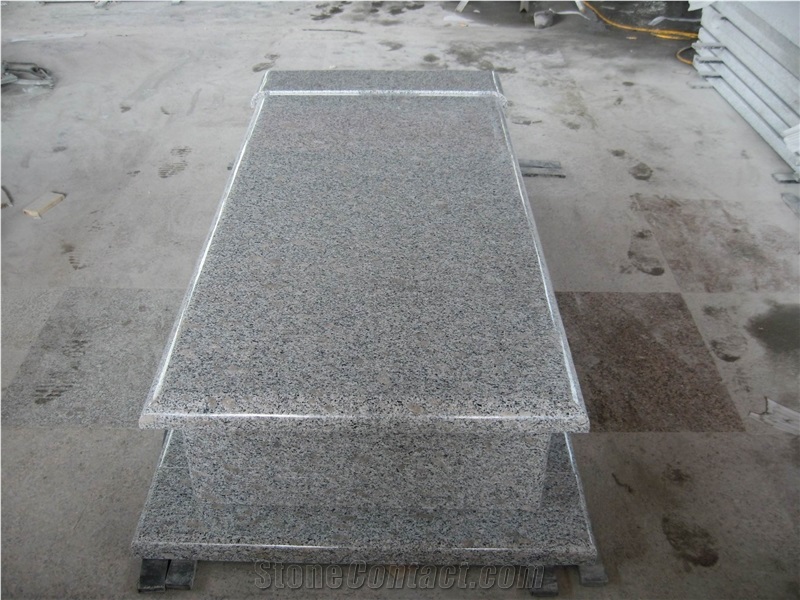 Pearl Flower Granite Poland Tombstone Monument