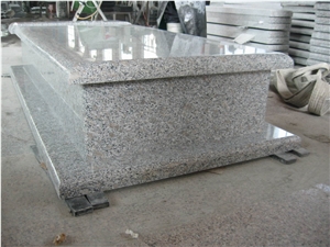 Pearl Flower Granite Poland Tombstone Monument