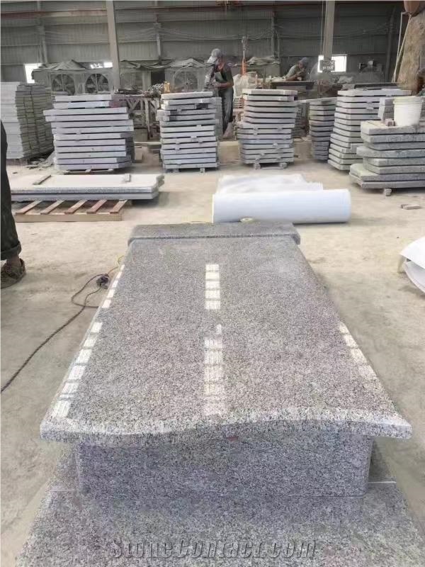 Pearl Flower Granite Poland Tombstone Monument