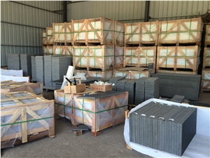 Stone Black Basalt Kerbstone Cubing Curbstone