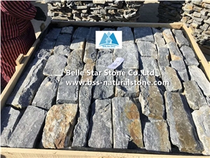 Blue Quartzite Split Face Loose Ledge Stone Veneer