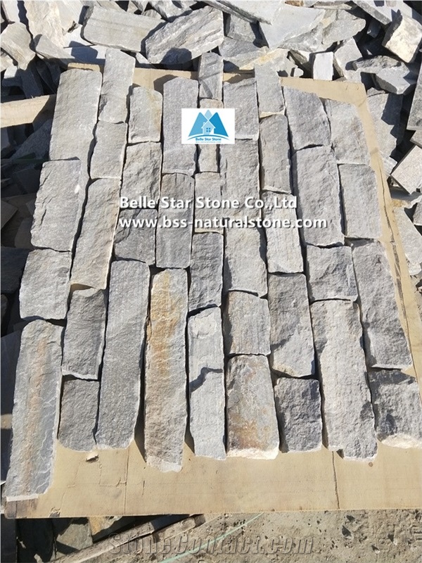 Blue Quartzite Wall Corner Stone Cladding & Quoins