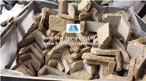 Gold Yellow Quartzite Wall Quoin & L Corner Stone