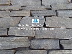 Grey Quartzite Loose Ledgestone Thin Stone Veneer