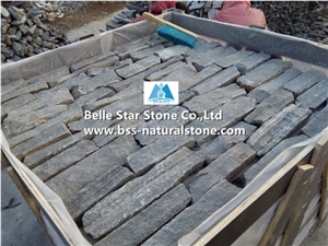 Grey Quartzite Loose Ledgestone Thin Stone Veneer