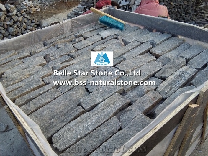 Grey Quartzite Thin Stone Veneer