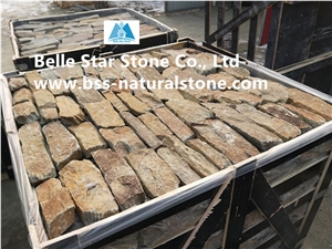 Multicolor Quartzite L Corner Stone & Wall Quoins