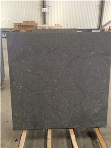 Jet Mist Granite Wall Cladding Honed Finish