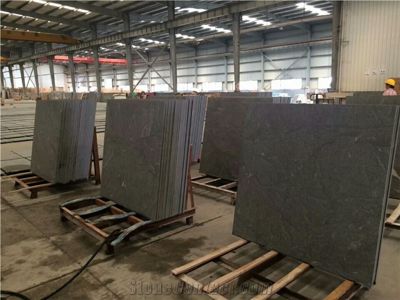 Jet Mist Granite Wall Cladding Honed Finish