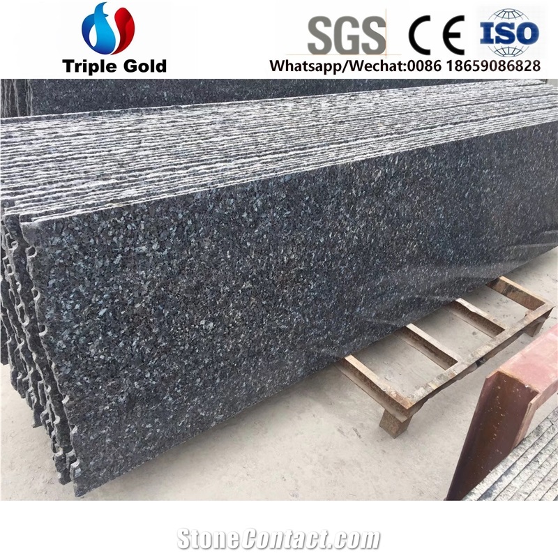 Blue Pearl 15# Granite Bath Wall Floor Tiles Slabs