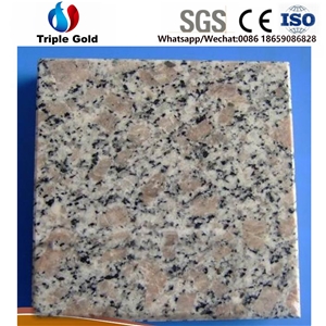 G383 Peach Red Granite Walkway Kerbstone Curbstone