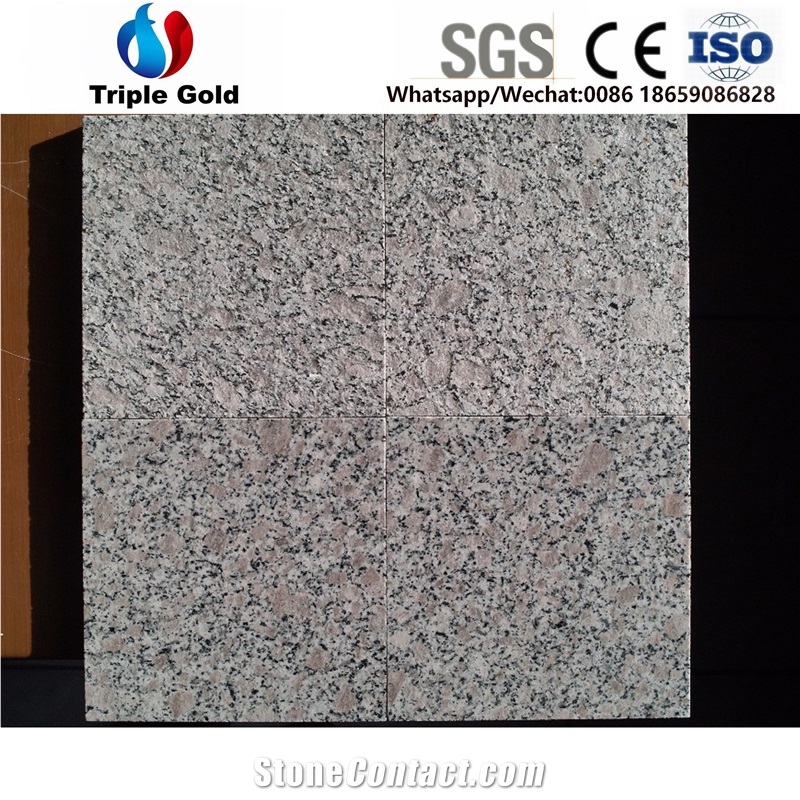 G383 Pink Red Granite Wall Floor Tiles Slab