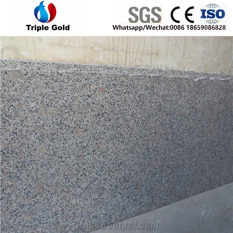 G383 Pink Red Granite Wall Floor Tiles Slab