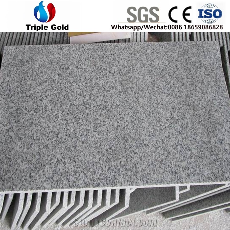 G603 Light Grey Granite Bianco Crystal Floor Tiles