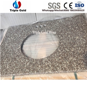 G664 Granite Pink Red Countertop Bath Vanity Tops G664 Granite Pink Red Countertop Bath Vanity Tops