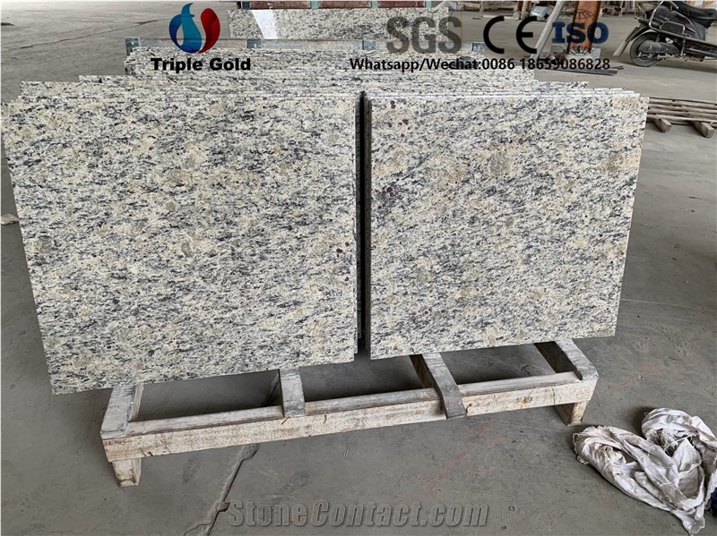 Giallo Cecilia Granite Prefab Vanity Bath Tops