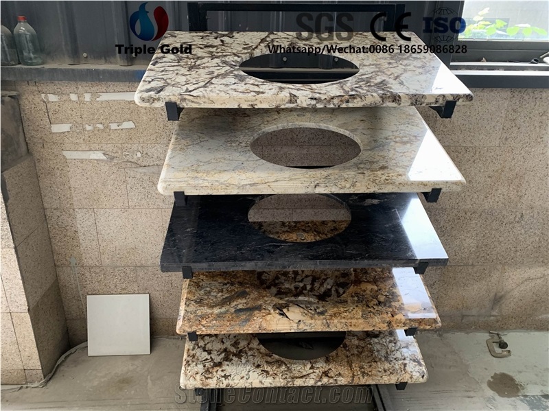 Multicolor Stone Bar Bath Top Countertops Vanity
