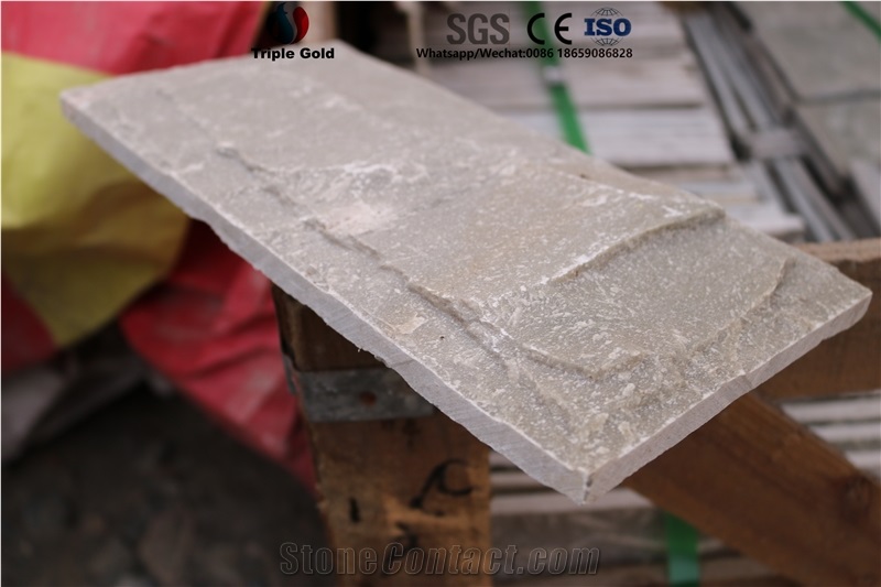 Natural Green Slate Split Mushroom Floor Tiles
