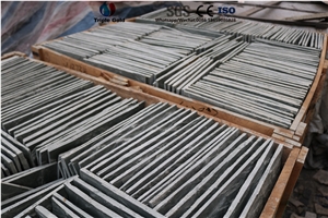 Natural Green Slate Split Mushroom Floor Tiles